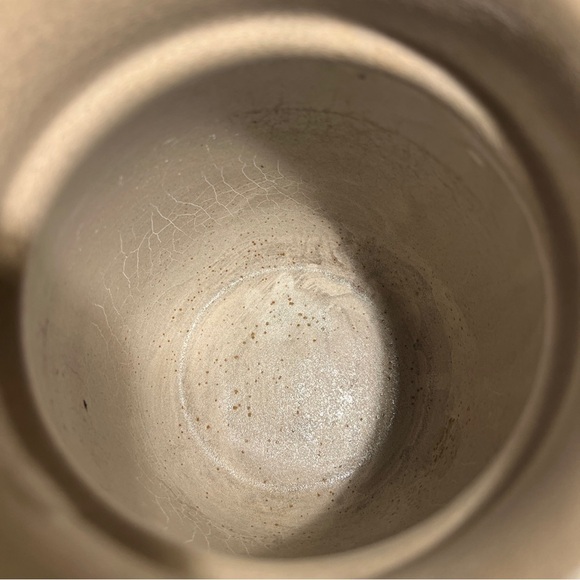 Vintage 1970s Laurentian Lava Drip Glaze Canister Large Jar Brutalist Pottery - Picture 5 of 15